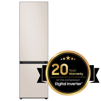 Samsung Kühl-Gefrierkombination RB7300 Bespoke, 387l, A, Satin Beige