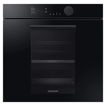 Samsung NV8000 Ofen, 75L, Dual Cook Steam 60cm, Pyrolyse, Wi-Fi, onyx black