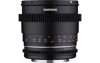 Samyang Festbrennweite VDSLR 85mm T/1.5 Mark II – Nikon F