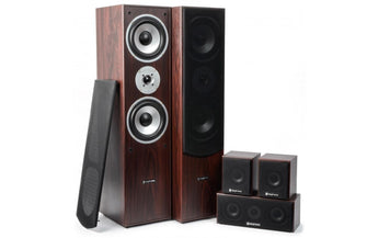 Fenton Standlautsprecher HF5W Braun