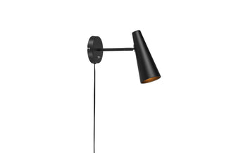 Markslöjd Wandleuchte Peak 1 l 1x E14, Schwarz