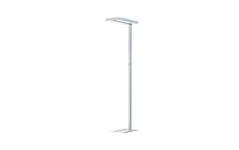 Contini Bürostehleuchte 80W, 4000 Kelvin, Silber