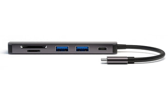 4smarts Dockingstation 6in1 Hub USB-C – HDMI/USB-A/SD/PD