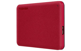 Toshiba Externe Festplatte Canvio Advance 2 TB, Rot
