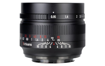 7Artisans Festbrennweite 50mm F/0.95 – MFT