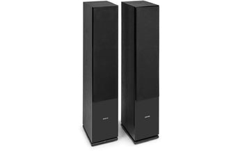 Fenton Standlautsprecher Paar SHF80B Schwarz