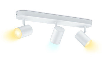 WiZ Aufbauspot IMAGEO, 3 x 5 W, Weiss, BT