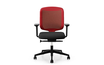 Giroflex Bürostuhl Chair2Go 434 Schwarz/Rot