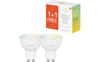 hombli Leuchtmittel Smart Spot, GU10, 4.5 W, CCT, 1+1 Pack