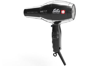 Solis Profihaartrockner Swiss Perfection 360° ionicPRO Schwarz