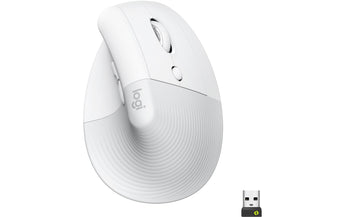 Logitech Ergonomische Maus Lift Off-white