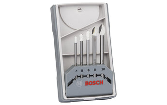 Bosch Professional Fliesenbohrer-Set CYL-9 Ceramic, 4 - 10 mm, 5-teilig