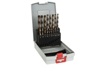 Bosch Professional Metallbohrer-Set HSS-Co ProBox, 25-teilig