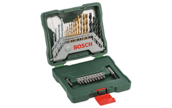 Bosch Bohr- und Bitset X-Line TiN, 30-teilig
