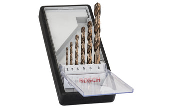 Bosch Professional Metallbohrer-Set HSS-Co, 6-teilig