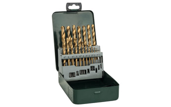 Bosch Metallbohrer-Set HSS-TiN, 19-teilig