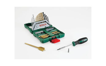 Bosch Bohr- und Bitset X-Line TiN, 40-teilig