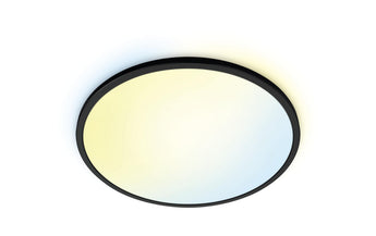 WiZ Deckenleuchte SuperSlim, 32 W, 2700 - 6500 K, Schwarz