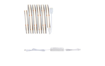 Paulmann LED-Stripe MaxLED 500 Basis Set COB, 2700 K, 1.5 m, Silber