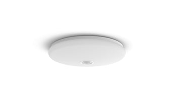 Philips Deckenleuchte Mauve, 16 W, 1700 lm, 2700 K, BWM, Weiss