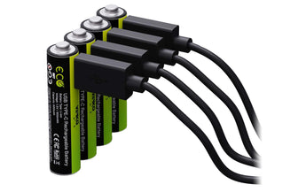 Verico Akku Li-Ion AAA mit USB-C 600 mAh, 4 Stück