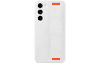 Samsung Back Cover Silicone Grip Galaxy S23+ Weiss
