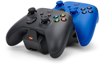Power A Dual Charging Dock Schwarz