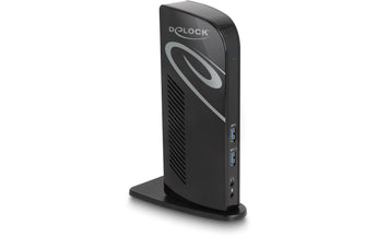 Delock Dockingstation USB-A/C – USB/LAN/2xDP 4K