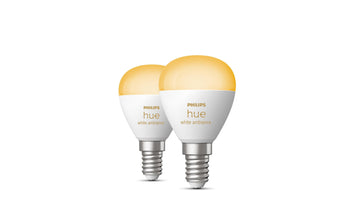 Philips Hue White Ambiance E14 Luster Tropfen 2er Set 2 x 470 lm