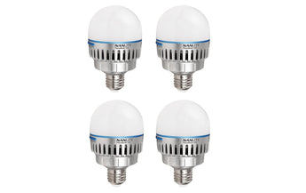 Nanlite Dauerlicht PavoBulb 10C 4KIT
