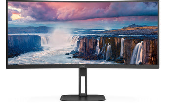 AOC Monitor CU34V5C/BK 34 , 3440 x 1440 (UWQHD)