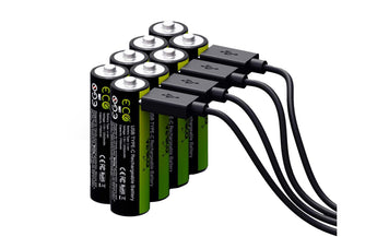 Verico Akku Li-Ion AA mit USB-C 1700 mAh, 8 Stück