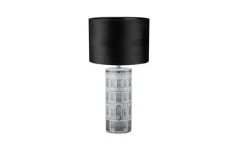 Markslöjd Tischleuchte Ichi 1L, E27, 60W, Grau