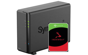 Synology NAS DiskStation DS124 1-bay Seagate Ironwolf 2 TB