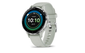 GARMIN Sportuhr Venu 3S Salbeigrau / Silber