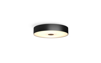 Philips Hue White Amb. Fair Deckenleuchte schwarz 2750 lm + Dimmschalter