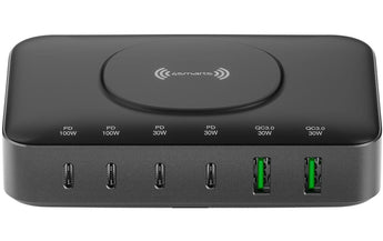 4smarts 7in1 GaN Ladestation Schwarz