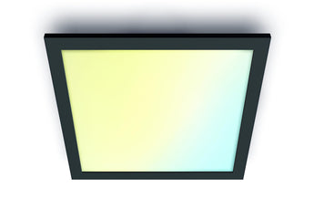 WiZ Panel Tunable White Deckenleuchte Schwarz 1000 lm