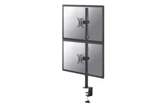 NEOMOUNTS Tischhalterung FPMA-D550DV bis 6 kg – Schwarz