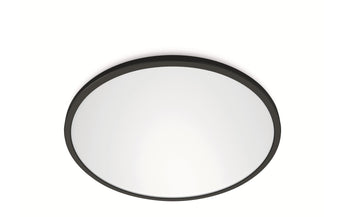 WiZ Superslim Tunable White Deckenleuchte 2450 lm Schwarz