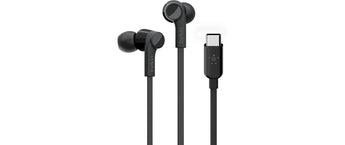 Belkin In-Ear-Kopfhörer Rockstar USB-C Anschluss Schwarz