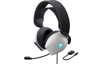 Dell Gaming-Headset Alienware AW520H-W-DEAM Schwarz/Weiss