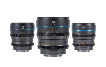 Sirui Festbrennweite Nightwalker 24, 35&55mm T1.2 – MFT