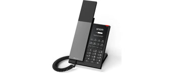snom Tischtelefon HD350A, Analoges Hoteltelefon Schwarz