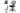 Songmics Bürostuhl mit Fusskreuz, Schwarz