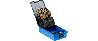 Pferd HSSE-Spiralbohrer-Set 25-tlg. INOX N DIN 338