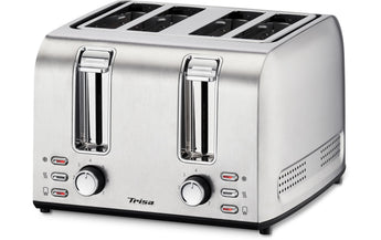 Trisa Toaster Toast 4 All Edelstahl