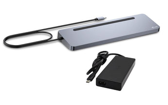 i-tec Dockingstation USB-C 3x 4K Display PD 100W + USB-C Ladegerät