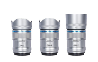 Sirui Festbrennweite Sniper 23, 33, 56mm F/1.2 Silber Nikon Z