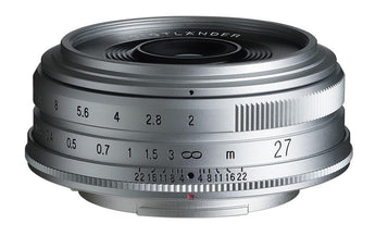 Voigtländer Festbrennweite 27mm F/2 Ultron – Fujifilm X-Mount - Silber